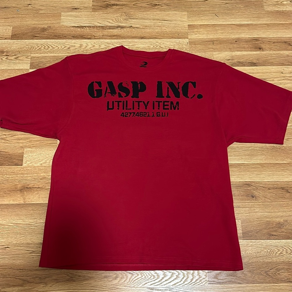 GASP Thermal Iron T Shirt Size L